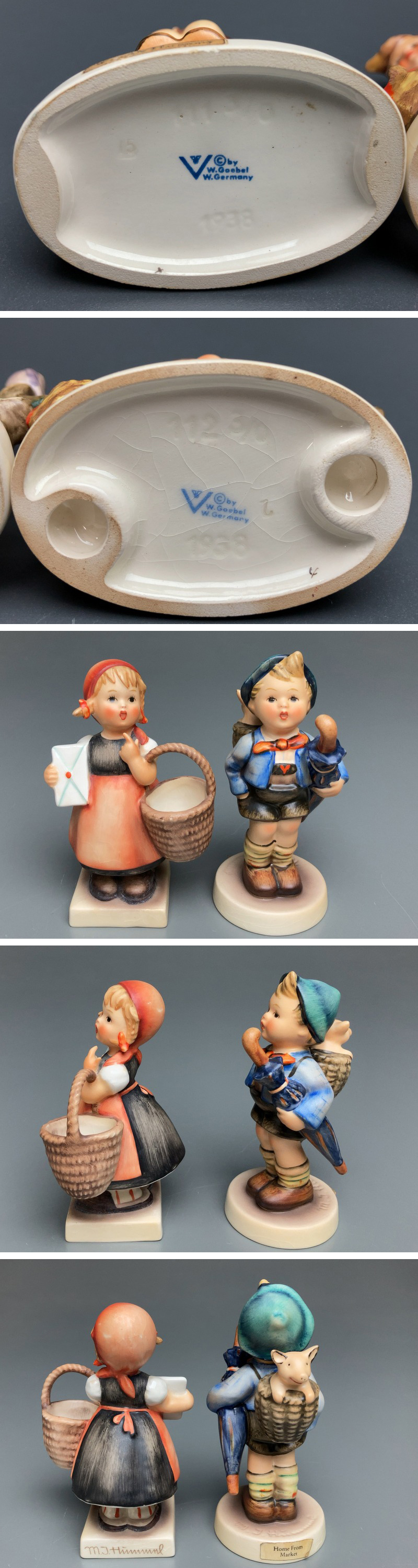 調子のよいトリオ＃757☆フンメルドイツ・ゲーベルTMK-7箱、台付き